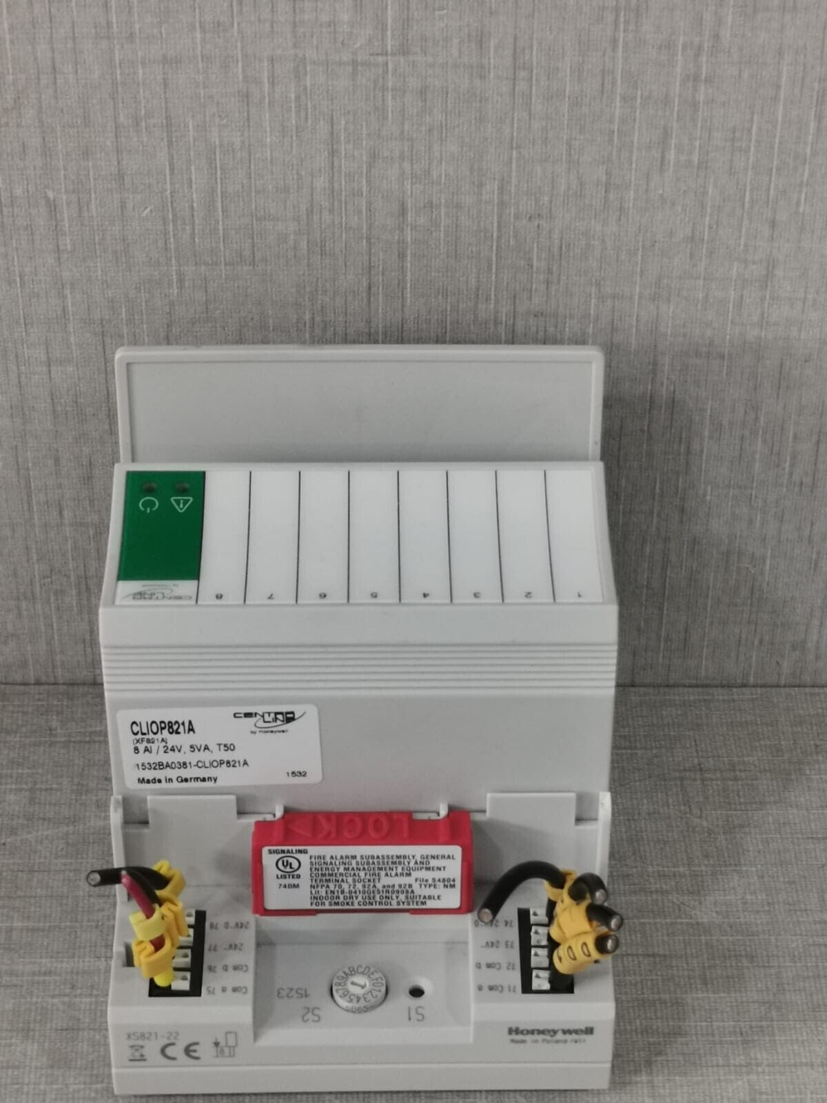 Used CENTRALINE BY HONEYWELL CLIOP821A PANEL BUS I.O MODULE Orbit Surplus