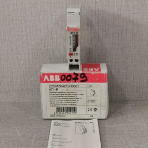 ABB 2CSM204215R0601 AT1-R DAILY ELECTRO-MECHANICAL TIME SWITCH - NEW OPEN BOX