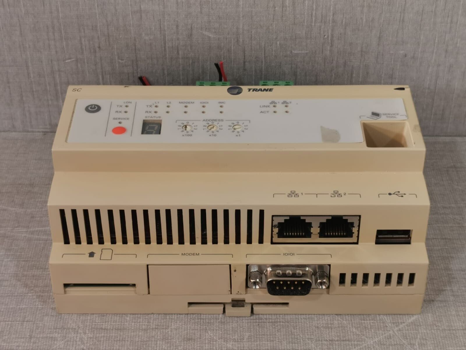 Used TRANE X13651482010 REV_104 TRACER SC SYSTEM CONTROLLER