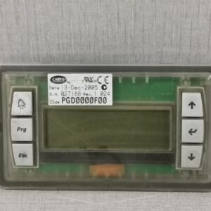 USED CAREL PGD0000F00 REV 1.024 PCO GRAPHIC DISPLAY- WITHOUT BACK COVER
