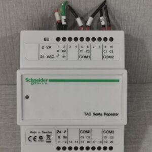 Used SCHNEIDER ELECTRIC TAC XENTA REPEATER 0-073-0912-0 WITH BASE