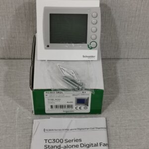 SCHNEIDER ELECTRIC TC303-3A2L DIGITAL FAN COIL THERMOSTAT TC300 SERIES  -  NEW OPEN BOX