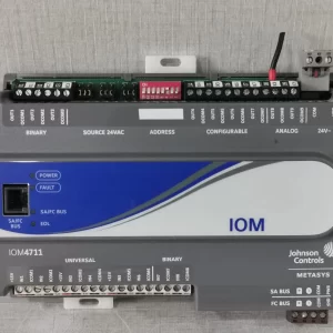 USED JOHNSON CONTROLS IOM4711 MODULE MS-IOM4711-0 REV. V VER.6.2