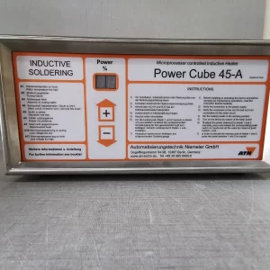 USED CEIA POWER CUBE 45-A MICROPROCESSOR CONTROLLED INDUCTIVE HEATER PW3-45/900-AC,,