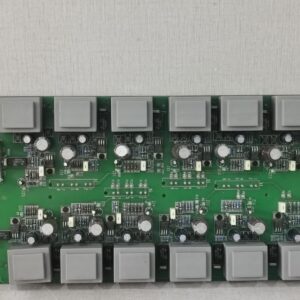 USED SIEMENS 0128750/D10 BOARD TRIGGERING AMPLIFIER - WITH DAMAGED PART