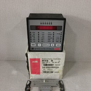ABB RVS 6 /20.050.82225 POWER FACTOR CONTROLLER 100-120V 50-60HZ  -  New Open Box