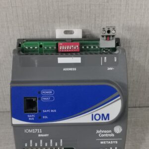 USED JOHNSON CONTROLS IOM1711 MODULE MS-IOM1711-0 REV. T, VER.6.2