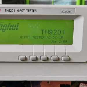 Used Tonghui TH9201 Hipot Tester AC/DC/IR VER. 2.59 - WITHOUT ANY ACCESSORIES