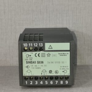 CAMILLE BAUER AG SINEAX G536 Power Factor Transducer - New Without Box