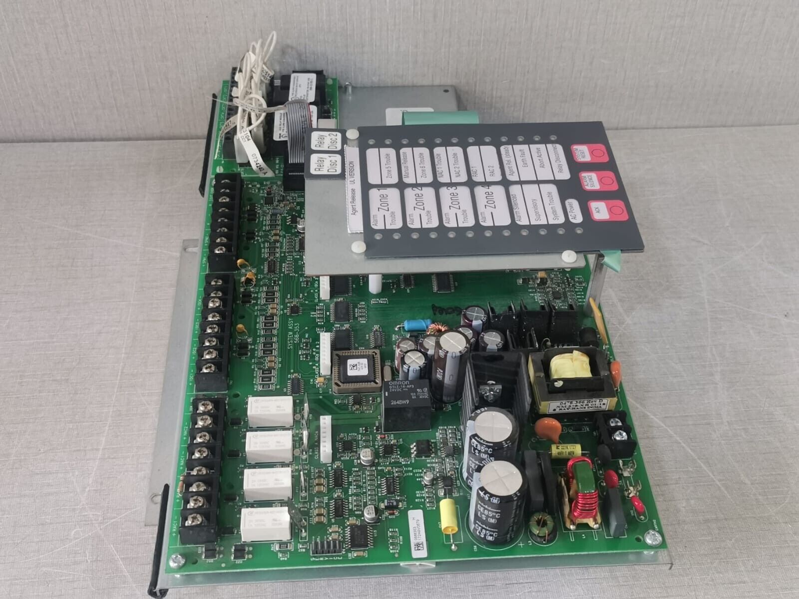 Used FIRE ALARM EQUIPMENT 257X 0999091C ALARM SYSTEM Assy 566353