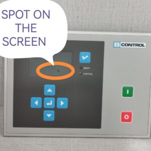 USED B-CONTROL MICRO-B-Front-02 External TouchpPad Control Panel Display ONLY