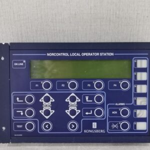 Used KONGSBERG 8100158 REV F1 NORCONTROL LOCAL OPERATOR STATION