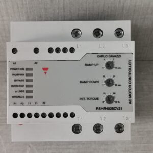 USED CARLO GAVAZZI RSHR4025CV21 AC MOTOR CONTROLLER
