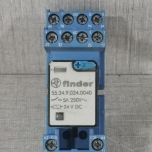 Used LOT 15PCS FINDER 55.34.9.024.0040 24 V DC RELAY