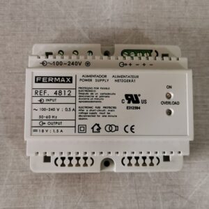 FERMAX 4812 Alimentador Power Supply  -  Seller Refurbished