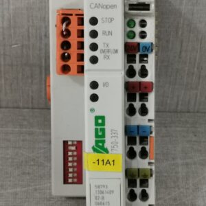 USED LOT 2 PCS WAGO 750-337 CANopen FIELDBUS