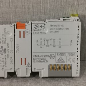 USED WAGO 750-432 4-CHANNEL DIGITAL INPUT LOT 3