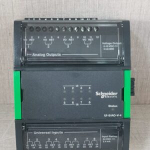 SCHNEIDER UI-8/AO-V-4 SXWUI8V4X10001 W/ TB-PS-W1 TERMINAL BASE SXWTBPSW110001  -  NEW WITHOUT BOX