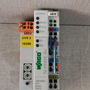 USED WAGO 750-819/K010-2844 LONWORKS CONTROLLER
