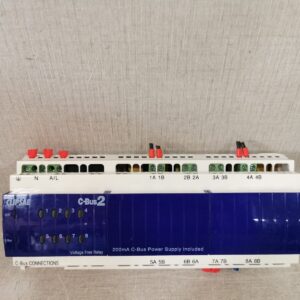 USED CLIPSAL L5508RVF C-BUS2 8-CHANNEL VOLTAGE FREE RELAY (MFG 2007)