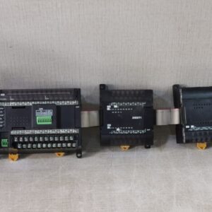 USED OMRON SYSMAC CP1L-EM40DT1-D Controller + CP1W-20EDT1 + CP1W-AD041 I/O Module