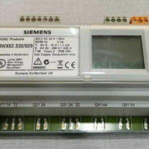 USED SIEMENS RWX62.530/509 SEL AC 24V 50/60HZ 4VA HVAC PRODUCTS W/O ACCS.