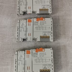 USED LOT 2 PCS WAGO 753-430 -8 CHANNEL ANALOG INPUT MODULE