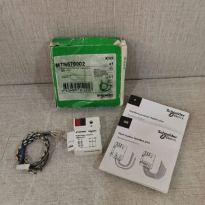 Schneider Electric KNX MTN670802 Push-Button Interface 2-gang Plus-  NEW OPEN BOX