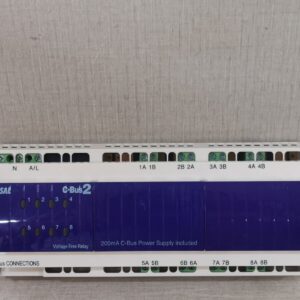 USED CLIPSAL L5508RVF C-BUS2 8-CHANNEL VOLTAGE FREE RELAY (MFG 2016)