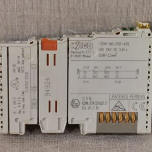 USED LOT 10 PCS WAGO 750-402 4-CHANNEL DIGITAL INPUT