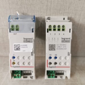 USED LEGRAND SCS 035 62 2-DIN MODULES + LEGRAND SCS 038 42 SCS GATEWAY EXTENSION