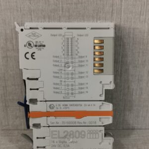 USED BECKOFF EL2809 16-CHANNEL DIGITAL OUTPUT TERMINAL LOT 4 PCS