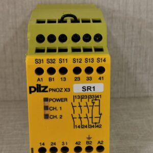USED PILZ PNOZ X3 24VAC 24VDC 3n/0 1n/c 1so SAFETY RELAY