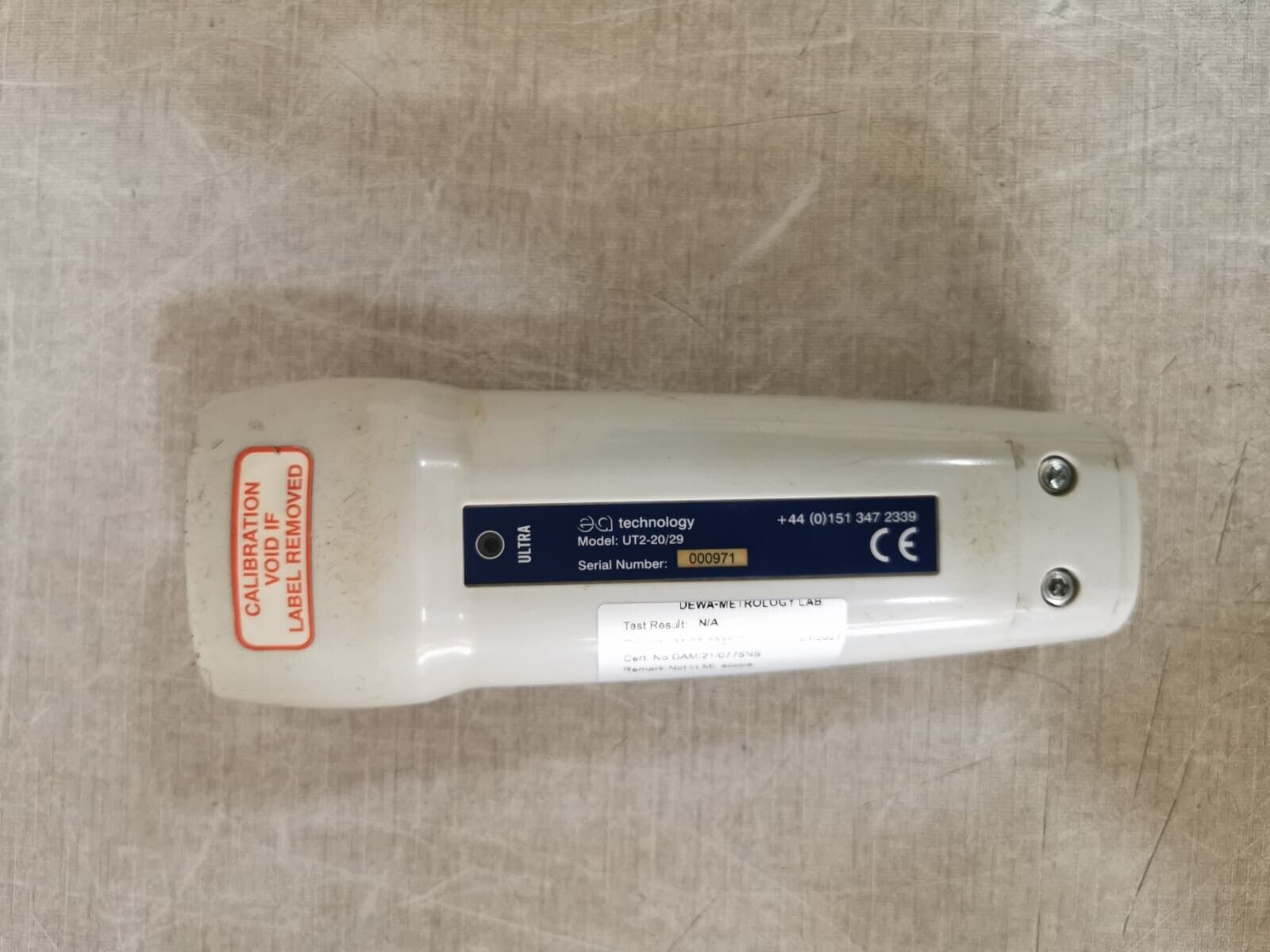 USED EA Technology UltraTEV UT2-20/29 Detector-Incomplete Accs. & Need ...