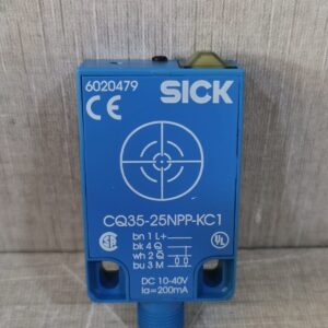 USED SICK CQ35-25NPP-KC1 CAPACITIVE PROXIMITY SENSOR