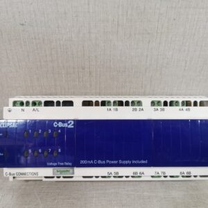USED CLIPSAL L5508RVF C-BUS2 8-CHANNEL VOLTAGE FREE RELAY (MFG 2011)
