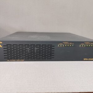 ATEIS SPA-2240 PA POWER AMPLIER - FOR PARTS or NOT WORKING