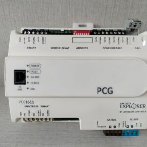 USED JOHNSON CONTROLS PCG1611 FX-PCG1611-1 REV Y S/W VER 6.2 RY11825 - WITHOUT ANY ACCESSORIES