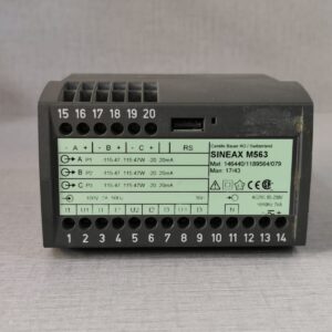 USED Camille Bauer SINEAX M563 Programmable Multi-transducer