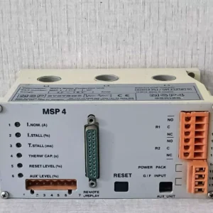 USED MSP SYSTEMS MSP 4 -DI- SP MSP4 MOTOR PROTECTION UNIT