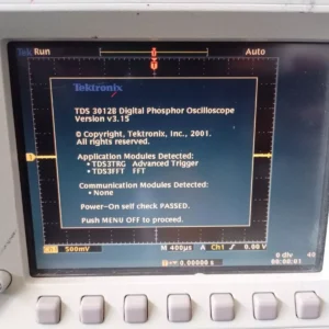 USED TEKTRONIX TDS 3012B 2-CHANNEL COLOR DIGITAL PHOSPHOR OSCILLOSCOPE 100MHZ 1.25G/S