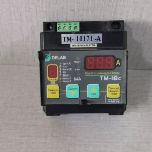 USED DELAB TM-18c Earth Leakage Relay