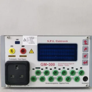 USED S.P.L ELEKTRONIK GM-300 1974GM300 V3.41 SAFETY-TESTER-WITHOUT ACCESSORIES