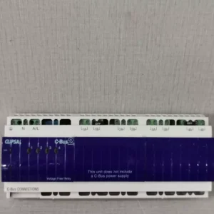 USED CLIPSAL C-BUS2 L5504RVF20/LE5504TRVF20 4-CHANNEL VOLTAGE FREE RELAY( MFG YEAR - 2008)