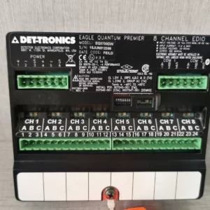 DET-TRONICS EAGLE QUANTUM PREMIER EQ3730DW 8 CHANNEL EDIO PN: 009174-003 / NEW WITH FILTHY BOX