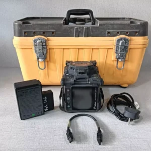 USED FUJIKURA FSM-60R ARC FUSION SPLICER -INCOMPLETE ACCESSORIES