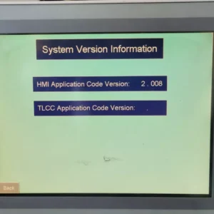 USED ESA VT595WAPT00 OPERATOR INTERFACE PANEL -NEED PASSWORD (UNKNOWN PASSWORD)