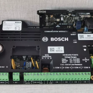 USED Bosch B5512 + B430 Security Alarm Control Board V3.03.014 - with Missing Cover
