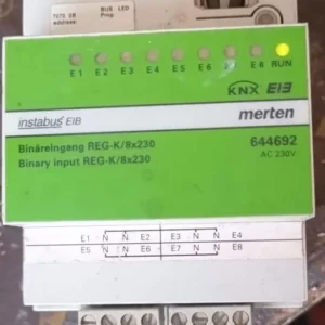 USED MERTEN 644692 Binary Input REG-K/8X230 - TESTED OK