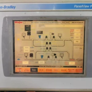 USED Allen Bradley PanelView Plus 700 / 2711P-RN15S Controlnet 2711P-RP1 Logic module